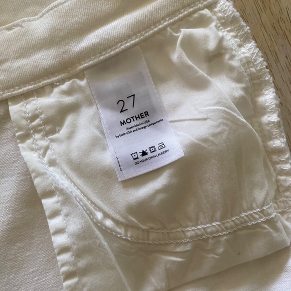 MOTHER The Hustler BAD*SS ankle fray pants - Picture 4 of 5